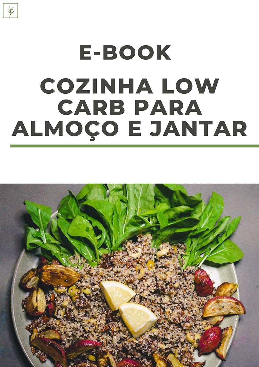 E-book Cozinha Low Carb para Almoço e Jantar